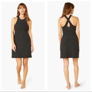 NWOT Beyond Yoga Spacedye Under Lock and Key Dress Darkest Night Tennis